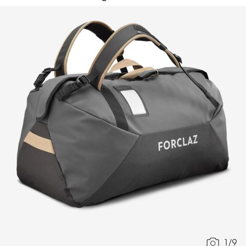 Forclaz Duffelbag fra Decathlon