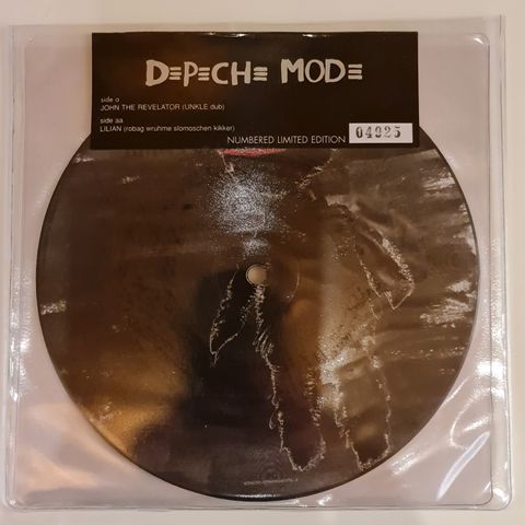 Depeche Mode - John The Revelator/Lillian Ny 7" Pic Disc Selges