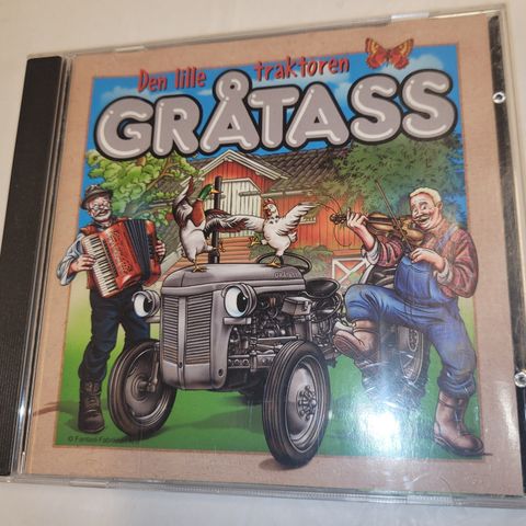 Cd av Gråtass den lille traktoren