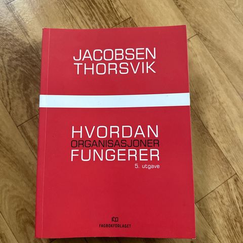 Hvordan organisasjonen fungerer