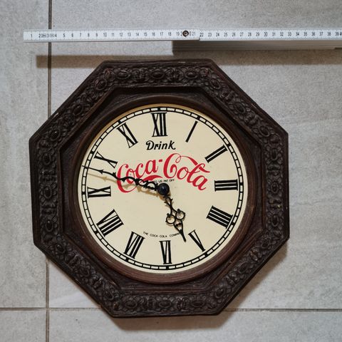 Coca cola klokke