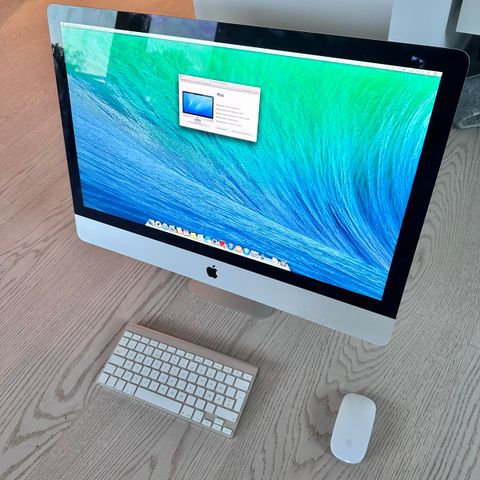 iMac late 2013 - 27 tommer