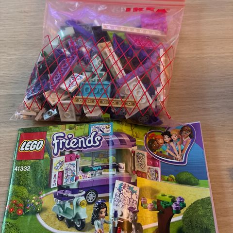 Enma’s kunstutstilling (41332), fra Lego friends selges kr. 180.