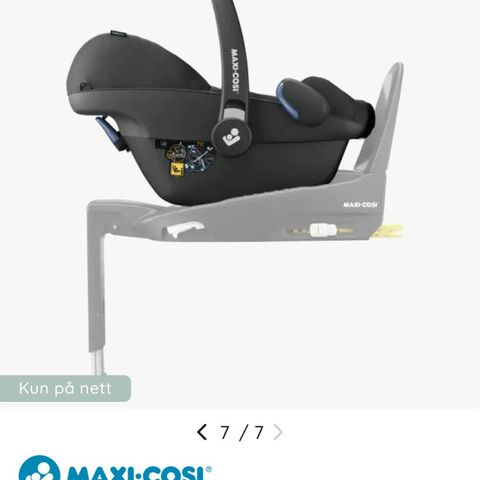 Maxi-cosi Pebble Pro i-Size Essential, black