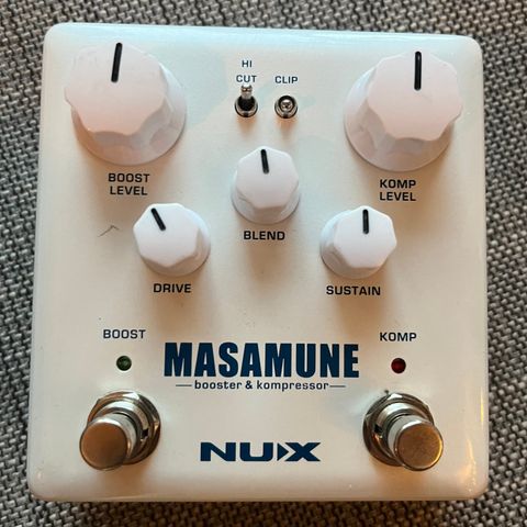 NUX Masamune boost og kompressor