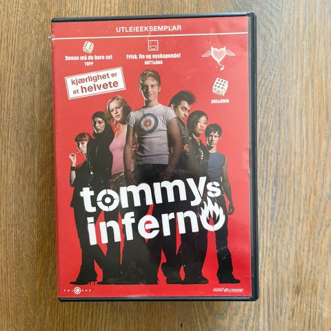 DVD Tommys Inferno ungdomsfilm