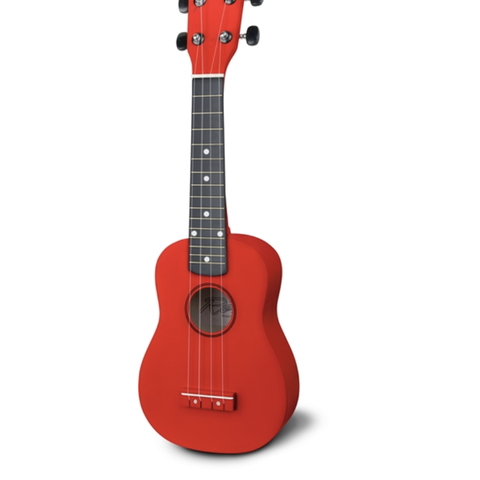 Reno ukulele med veske RU150-RED