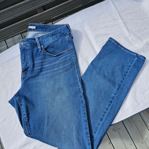 LEVIS jeans Shaping Straight str 18W - 2 bukser for 400.- se beskrivelsen!