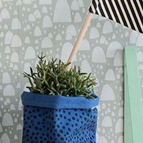 Ferm Living. Oppbevaring. 3stk Billy Blue Basket