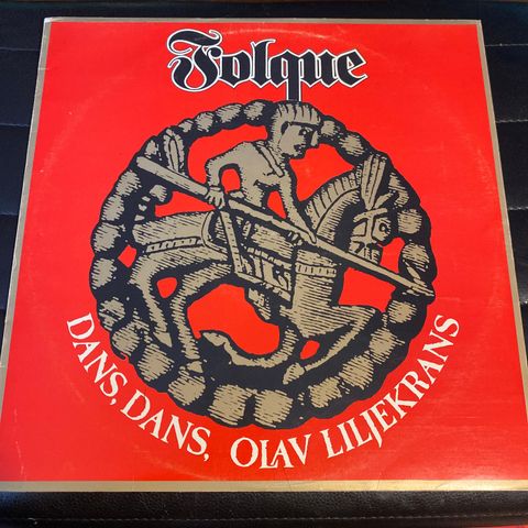 Folque  ** Dans, Dans, Olav Liljekrans ** LP ** Med hefte