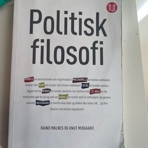 Politisk filosofi