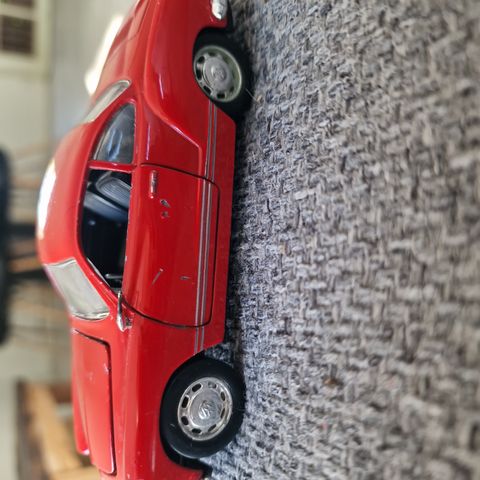 Volkswagen Karmann Ghia Red Diecast, gi bud