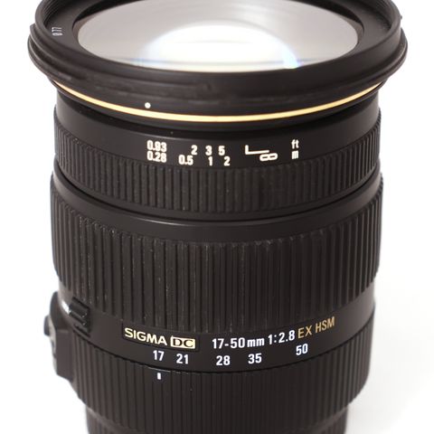 Sigma 17-50 mm 2.8 EX OS DC HSM for Canon EF-S