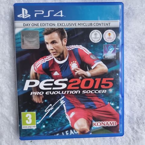 PES 2015 Pro Evolution soccer PS4/PS5