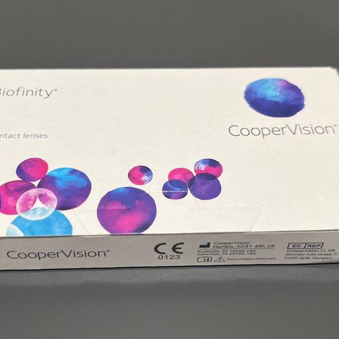 Biofinity månedslinser 6 pk +4,75