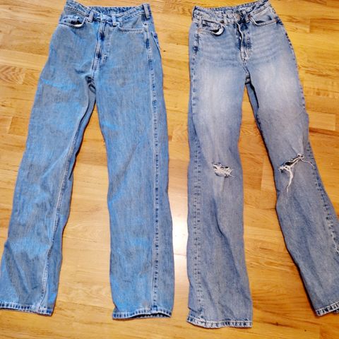 Olabukser/jeans jente str 25/32