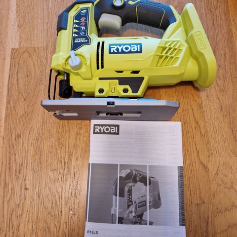 Ryobi Stikksag R18JS-120S5 18 V 2,0 Ah ubrukt