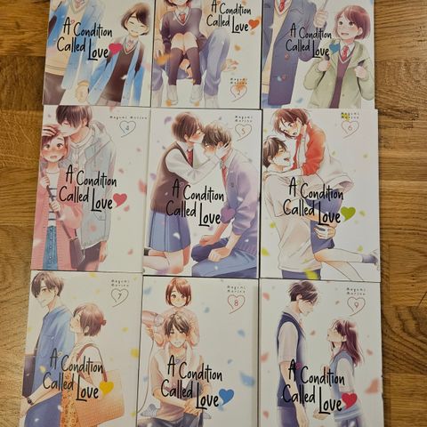 A condition called love manga 1 - 9 selges samlet