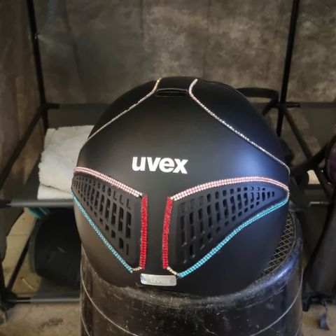 Uvex glamour unik ridehjelm