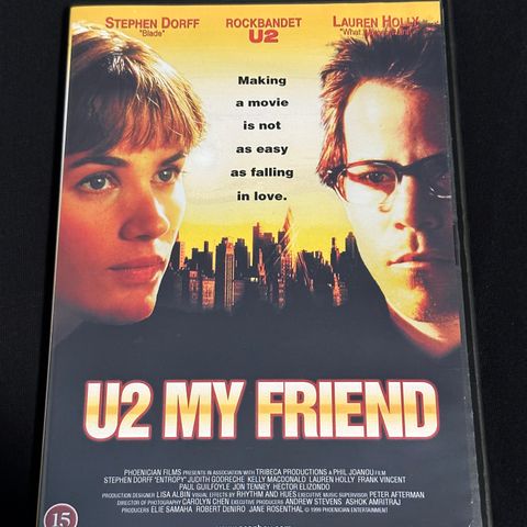 U2 My Friend (DVD) Norsk tekst