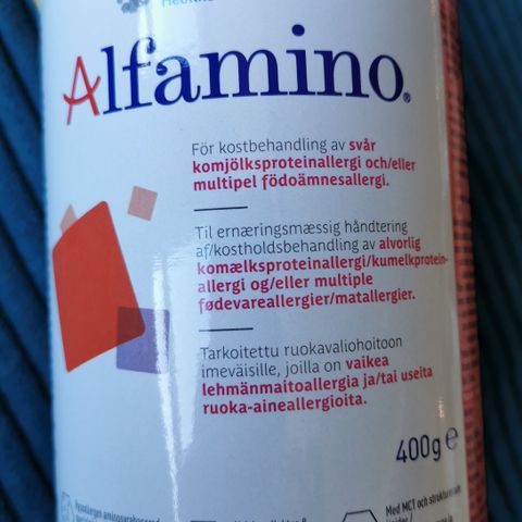 Alfamino Næringsmiddel 400g