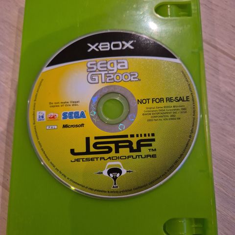 Sega GT 2002/JSRF: Jet Set Radio Future (OG Xbox, 2002)