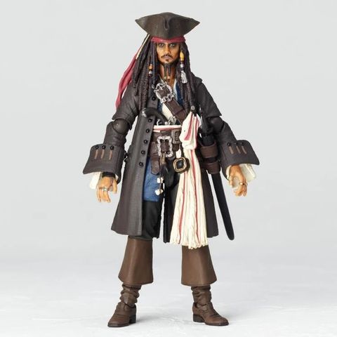 Pirates of the Caribbean Revoltech Jack Sparrow figur