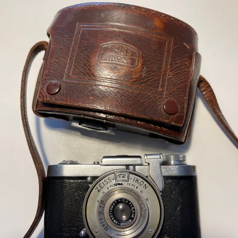 Zeiss Ikon Tenax Compur - veterankamera gis bort.