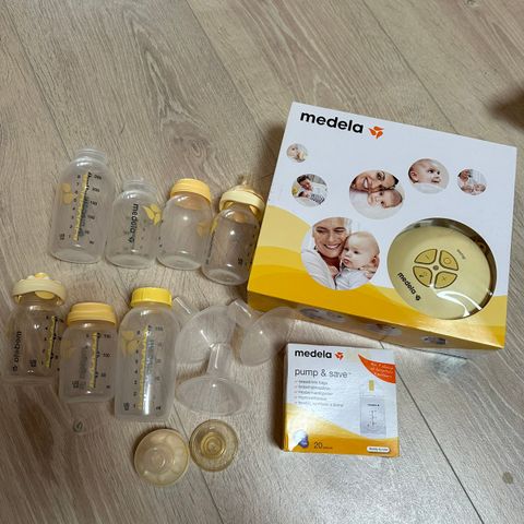 Medela Swing Brystpumpe med ekstrautstyr