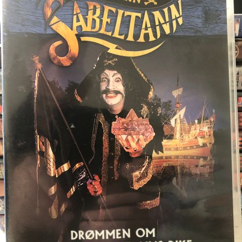 (DVD) Kaptein Sabeltann Drømmen om Kaptein Sabeltanns rike (1998)