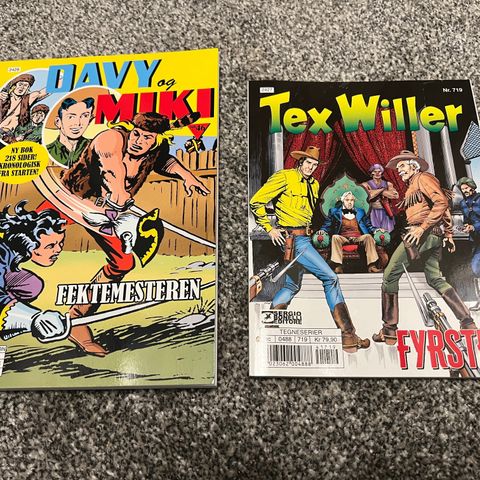 Davy &Miki/Tex Willer