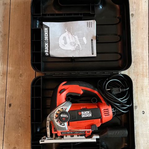 Stikksag (pendelstikksag) fra Black & Decker