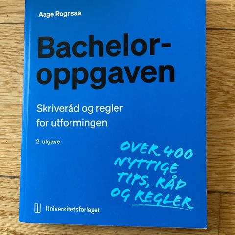 Bacheloroppgaven (2. utgave)