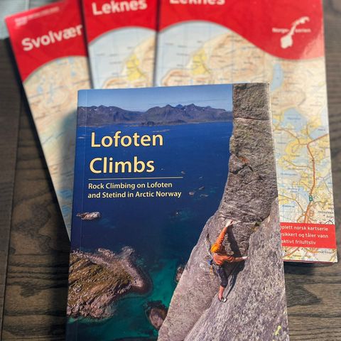 Lofoten Climbs - klatrebok og kart