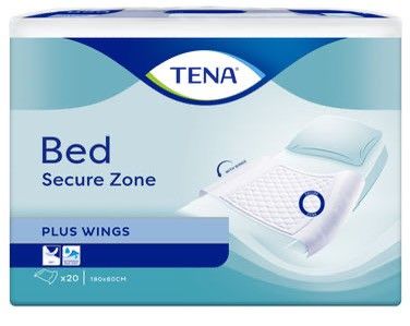 TENA Bed Plus sengebeskyttelse 20 stk (180x80 cm) - Uåpnet