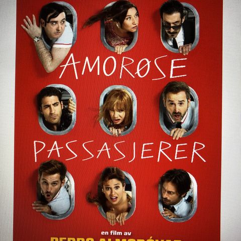 (DVD) Amorøse Passasjerer (2013) Norsk tekst