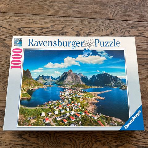 Ravensburger Puslespill 1000 Brikker – Lofoten Motiv