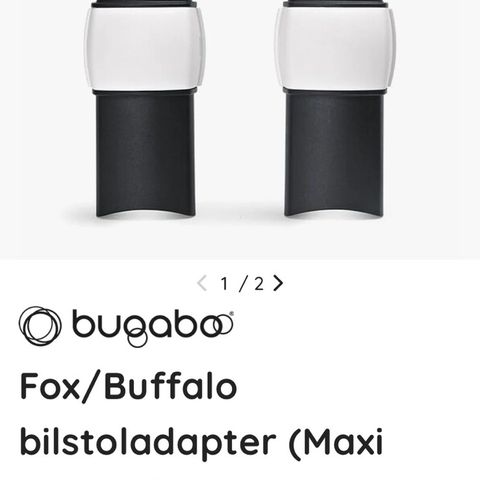 Bilstol adapter fox / bugaboo