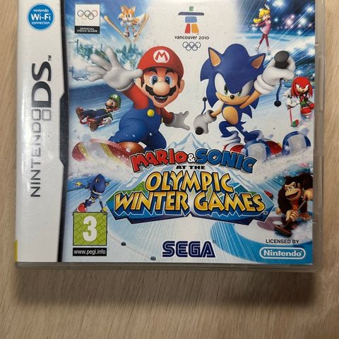 Mario & Sonic At The Olympic Games spill til Nintendo DS/DS Lite/DSi