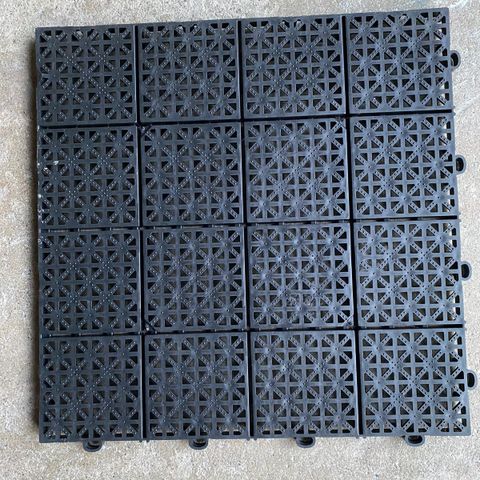 Gulvplater 30x30, 40stk