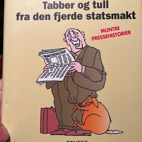 Boken "Tabber og tull fra den fjerde statsmakt - muntre pressehistorier"