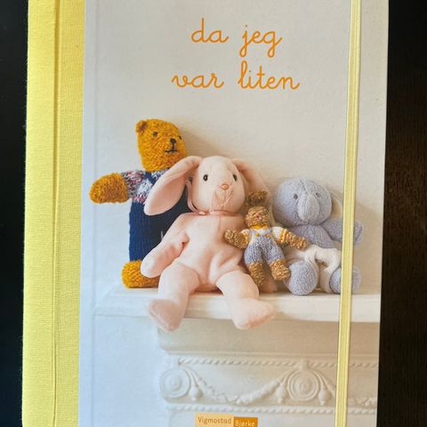 "Da jeg var liten" - babybok