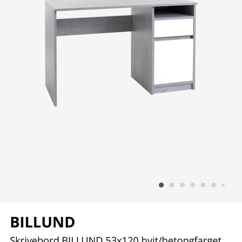 Skrivebord type Billund