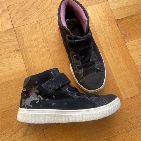 Skinn sko, sneaker, fritidssko, høst