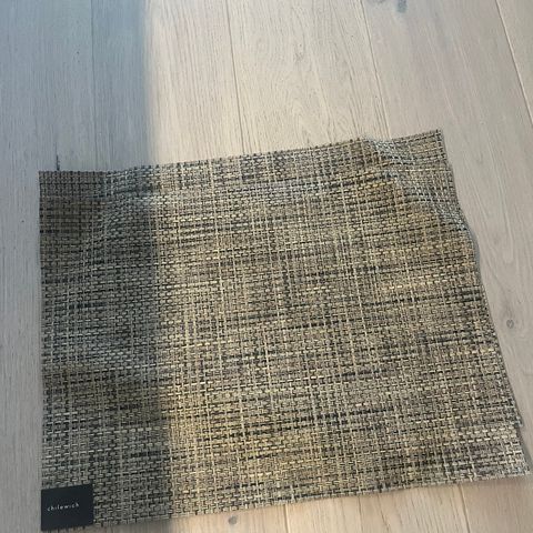 2 stk CHILEWICH Basketweave Spisebrikke 36x48cm BARK