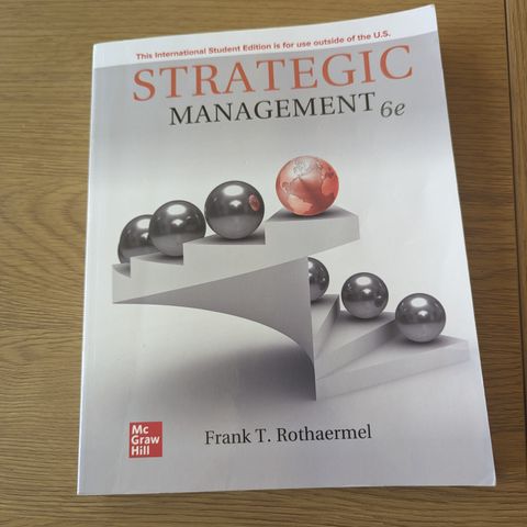 Strategic management 6e Frank Rothaermel