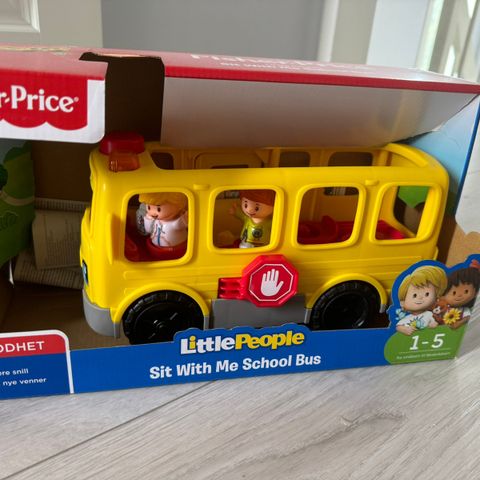 Little people skolebuss (fisher price)