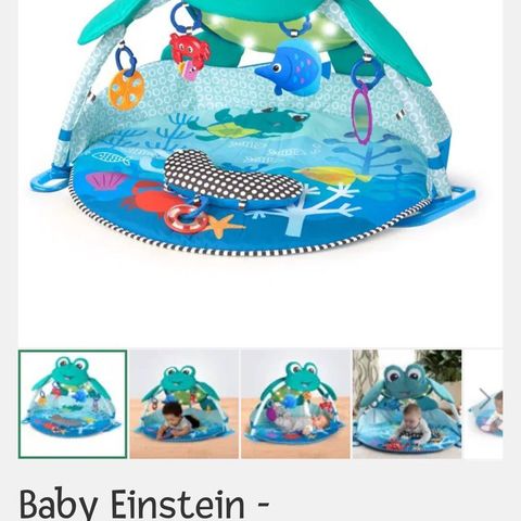 Baby Einstein - Aktivitetsteppe med lyd og lys