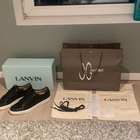 Lanvin petent cap toe