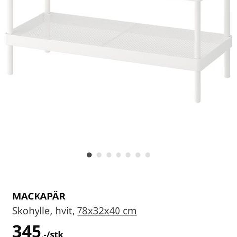 Skohylle ikea